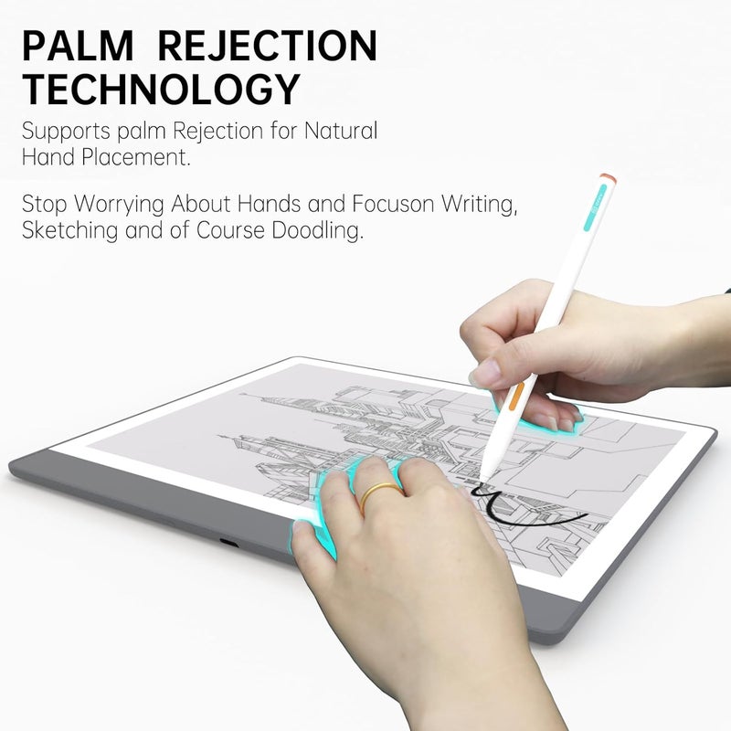 بديل قلم Kindle Scribe، يدعم 4096 مستوى من حساسية الضغط، قلم Kindle Scribe مزود بممحاة، للكتابة والرسم - Image 5