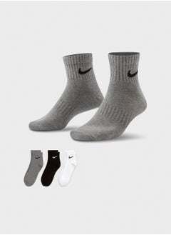 Nike 3 Pack Everyday Ankle Socks  - Image 4