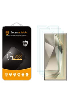 Supershieldz Supershieldz (3 Pack) Designed for Samsung (Galaxy S24 Ultra) Tempered Glass Screen Protector, Anti Scratch, Bubble Free  - Image 1