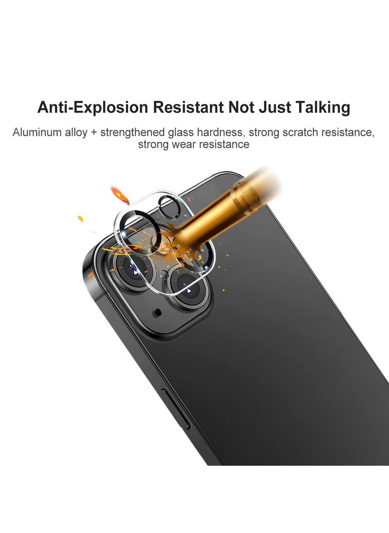 PRIMEEIGHT - PRIMEEIGHT iPhone 13 Camrea Lens Protector Ultra Thin 9H Hardness Tempered Glass Easy to Install HD Clear Camera Lens Protector [not for 13 pro and 13 pro max] - Image 1