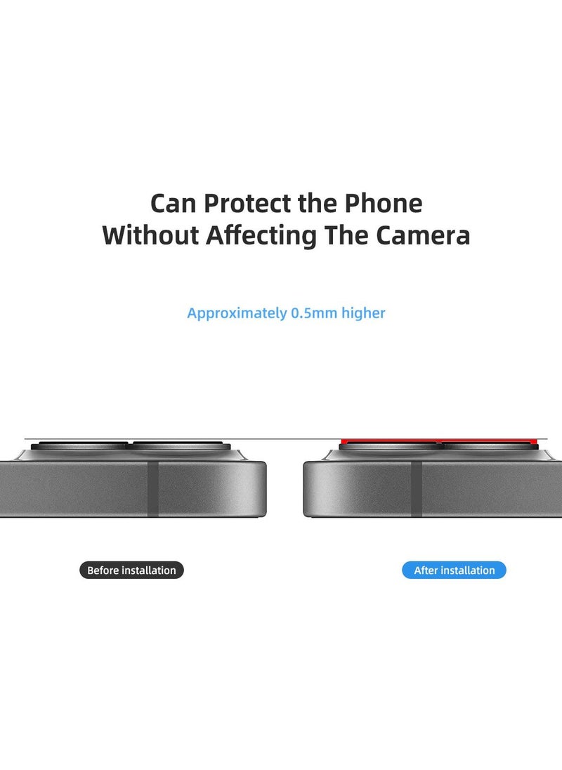 PRIMEEIGHT - PRIMEEIGHT iPhone 13 Camrea Lens Protector Ultra Thin 9H Hardness Tempered Glass Easy to Install HD Clear Camera Lens Protector [not for 13 pro and 13 pro max] - Image 1