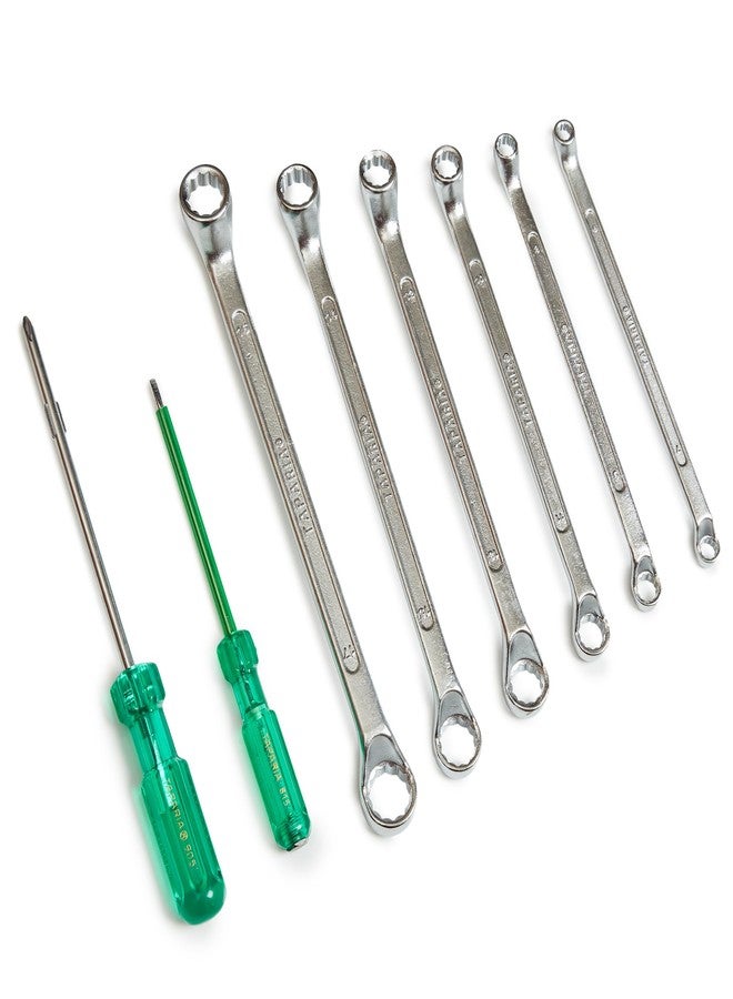 Taparia TK-081 1806, 815, 905 Screwdriver 2 In 1, Line Tester, Ring Spanner Set, 6 Pc - Image 1