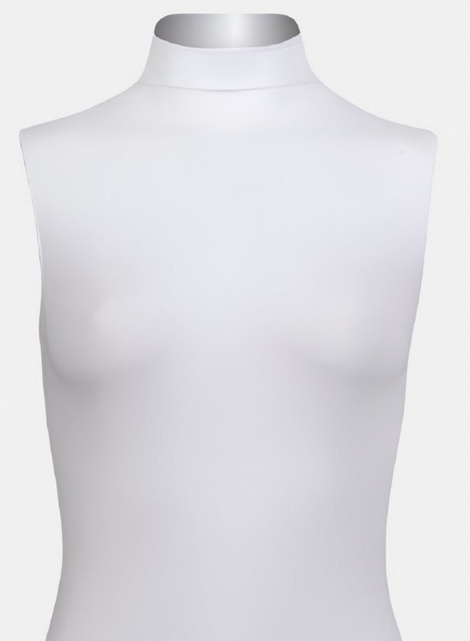 Silvy Lycra Wave1 High Neck Sleeveless Bodysuit Underwear For Women - Image 2