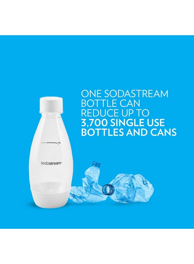 sodastream 0.5L Twin Pack Dishwasher Safe Slim Bottle (White) - Image 4