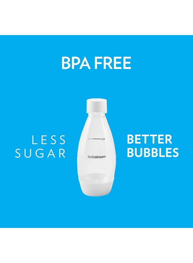 sodastream 0.5L Twin Pack Dishwasher Safe Slim Bottle (White) - Image 3