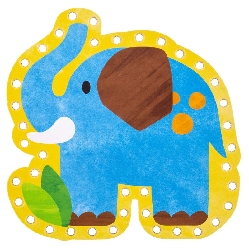 Stephen Joseph Lacing Cards, Zoo Small - Image 5