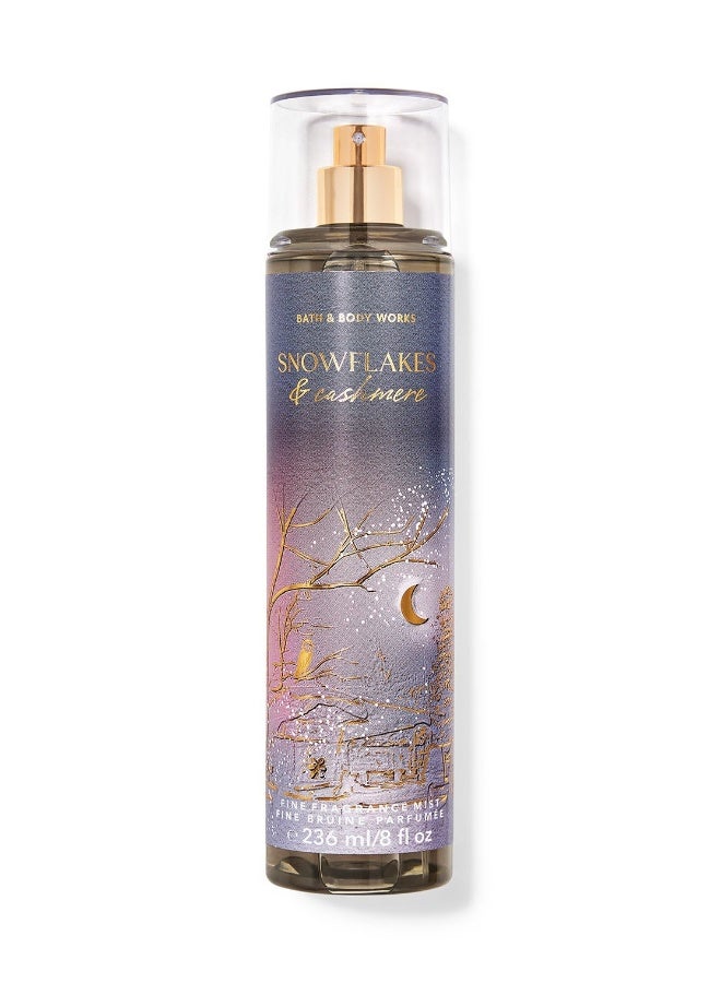 Bath & Body Works رذاذ عطر ناعم من الثلج والكشمير