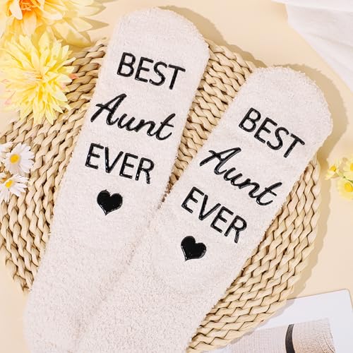 DOGMEM Aunt Gifts Best Auntie Gift ideas Brithday Gift from Niece Nephew Tote Bag Makeup Bag 16 Oz Can Glass Christmas Gifts for Aunt - Image 4