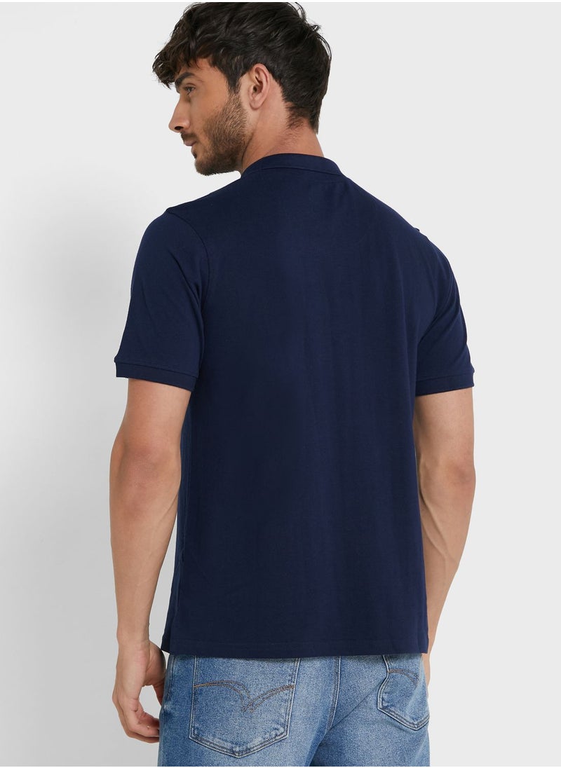 Seventy Five Basics Essential Pique Polo Shirt  - Image 2