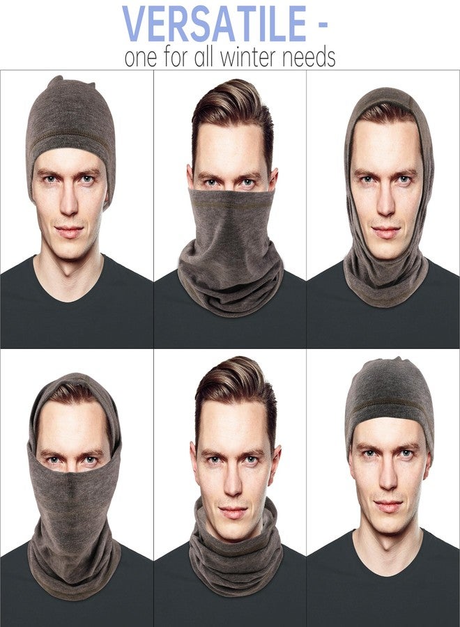 EXski Winter Neck Gaiter Warmer, Soft Fleece Face Mask Scarf for Cold Weather Skiing Cycling Outdoor Sports - Image 4