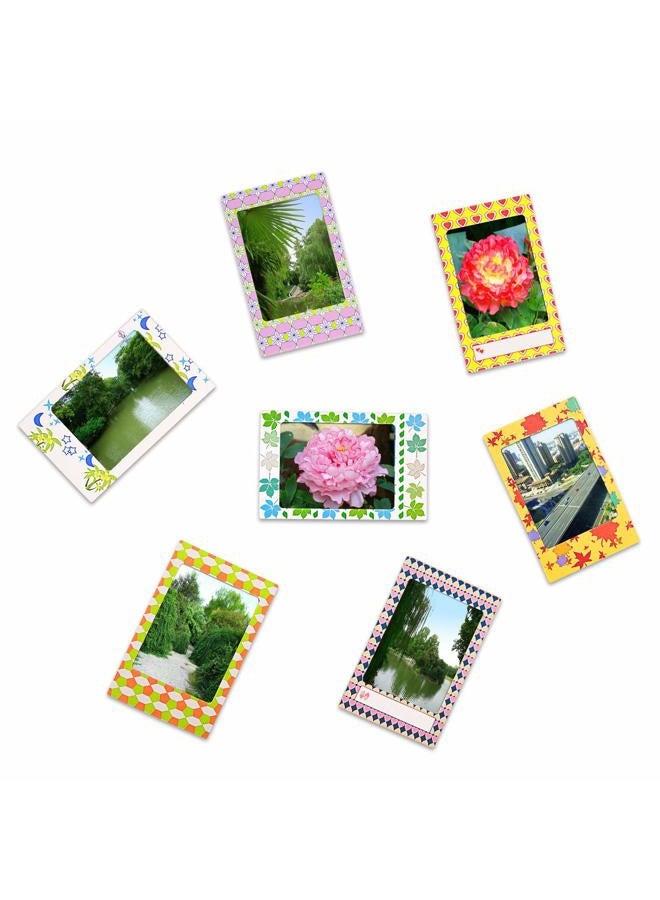 Sunmns Colorful Bundle Set Accessories for Fujifilm Instax Mini 9/8/ 90/70 Camera, Accessory Include Film Sticker, Desk Frames, Hanging Frame, Strap - Image 4