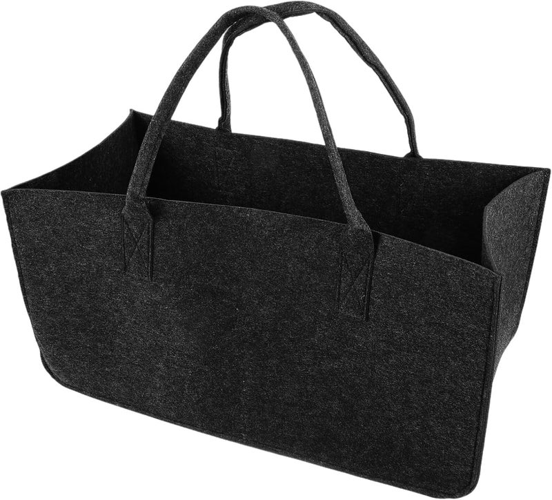 Fast & slow shipment compatible Homoyoyo Firewood Storage Bag Portable Felt Log Holder with Widened Handle Strap for Outdoor and Indoor Use Capacity Carrier for Camping Picnics and Firewood Organization Climate adapted upgraded quality Modern versatile shape Multi-goal comprehensive design Practical versatile construction Ready post purchase fulfill Precision made Wide use selected material All-scene compatible build Smooth joint All environment compatible General standard crafted Storage & transit friendly Wear resistant Scratch resistant Full village delivery cover KSA market popular practical build Global upgraded economical craftsmanship Long term heavy use compatible Minimal design Main road full logistics cover Individual group scene compatible Air & land transit compatible Medium weight Modern look - Image 1
