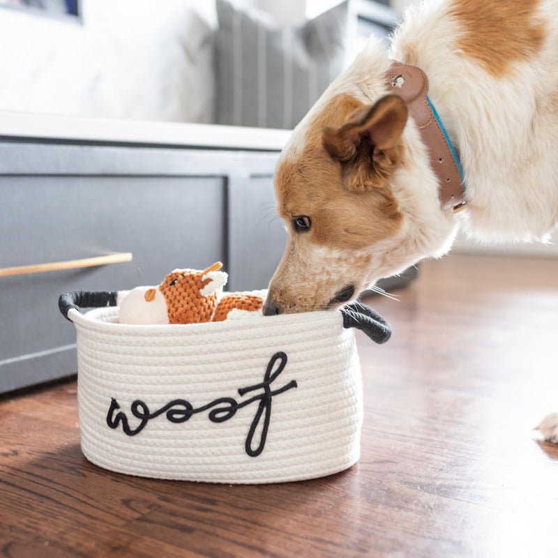 Paws For Reaction New Puppy Gift Basket - Premium Puppy Starter Kit and Dog Gift Basket with Dog Toys - Perfect Doggie Birthday Gifts and Puppy Necessities with Pet Toy Basket. - Image 5