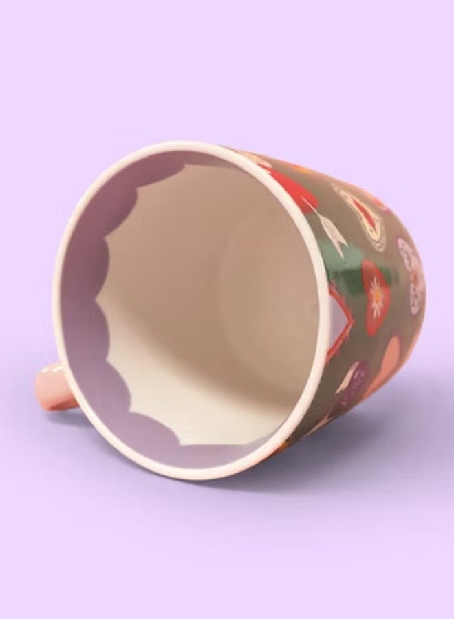 eleanor bowmer Love Charms Print Mug - Image 1