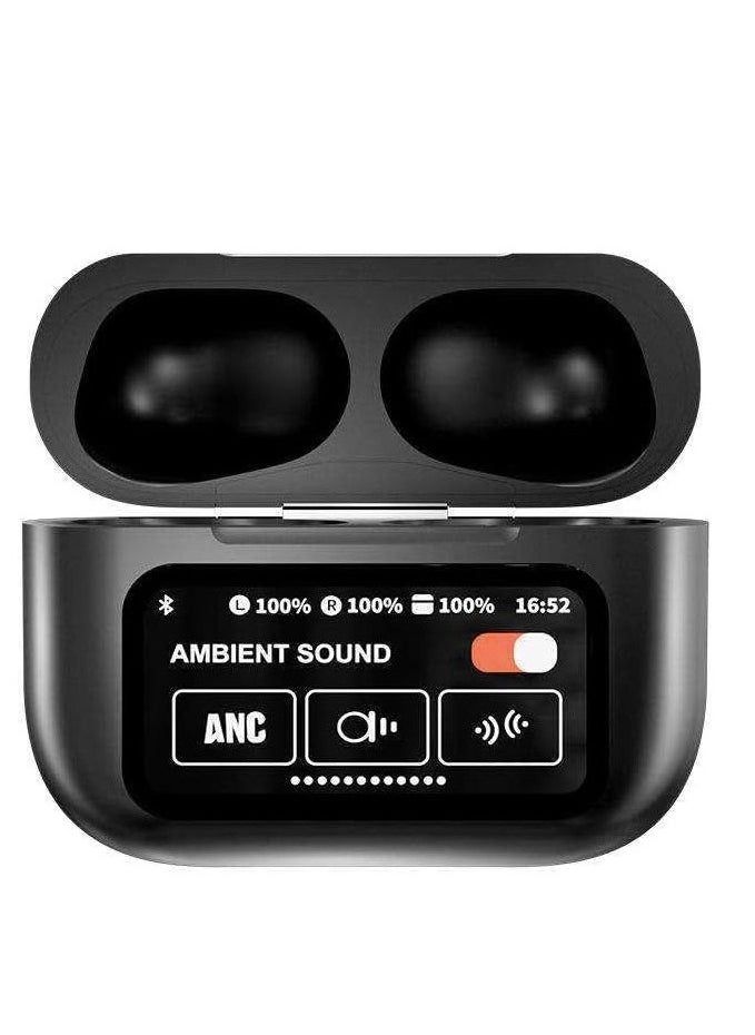 Generic Earbuds Pro 2 Type-C With Monitor - Noise Reduction - Black  - Image 3