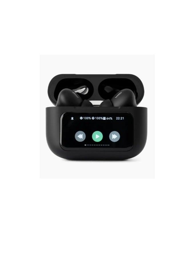 Generic Earbuds Pro 2 Type-C With Monitor - Noise Reduction - Black  - Image 2