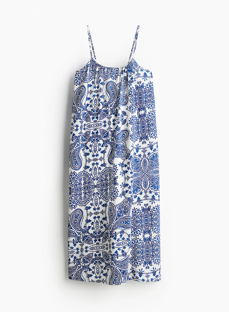 اتش اند ام Paisley Print Midi Dress