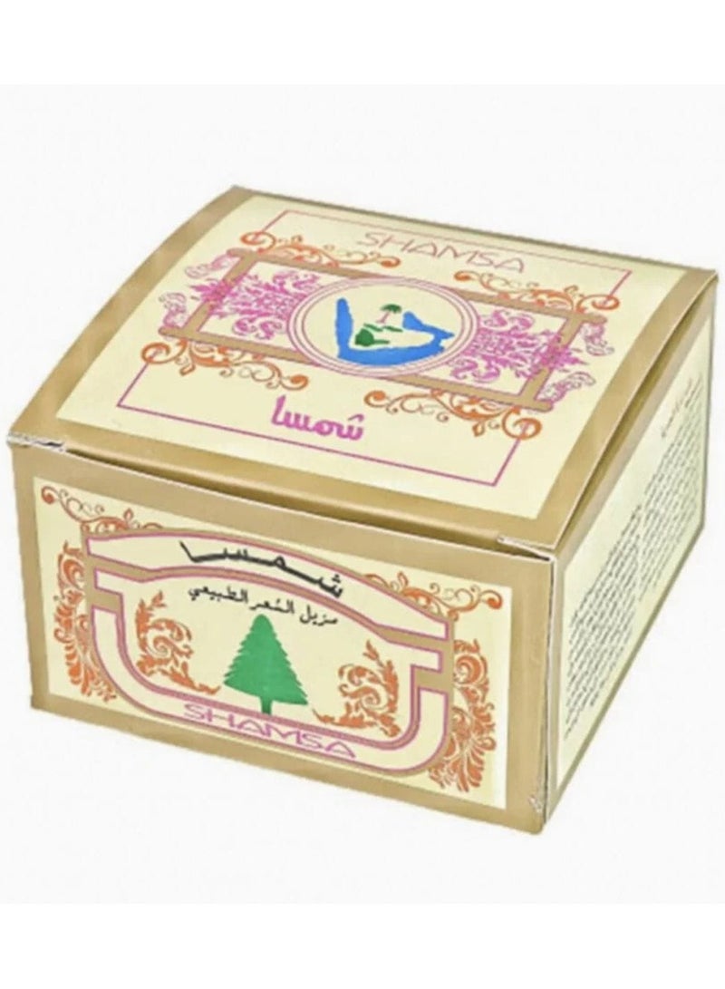 شمسا حلاوة شمع ازاله شعر ذهبي 250 جم