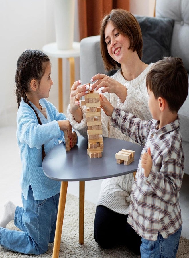 TVM Stacking Tower Game Blocks 54 Pieces, Shot Glass Drinking Night Party Games, Ideal for Birthay Gift, New Year, Christmas Gift Toys for Kids | Tumbling Tower Game - Image 2