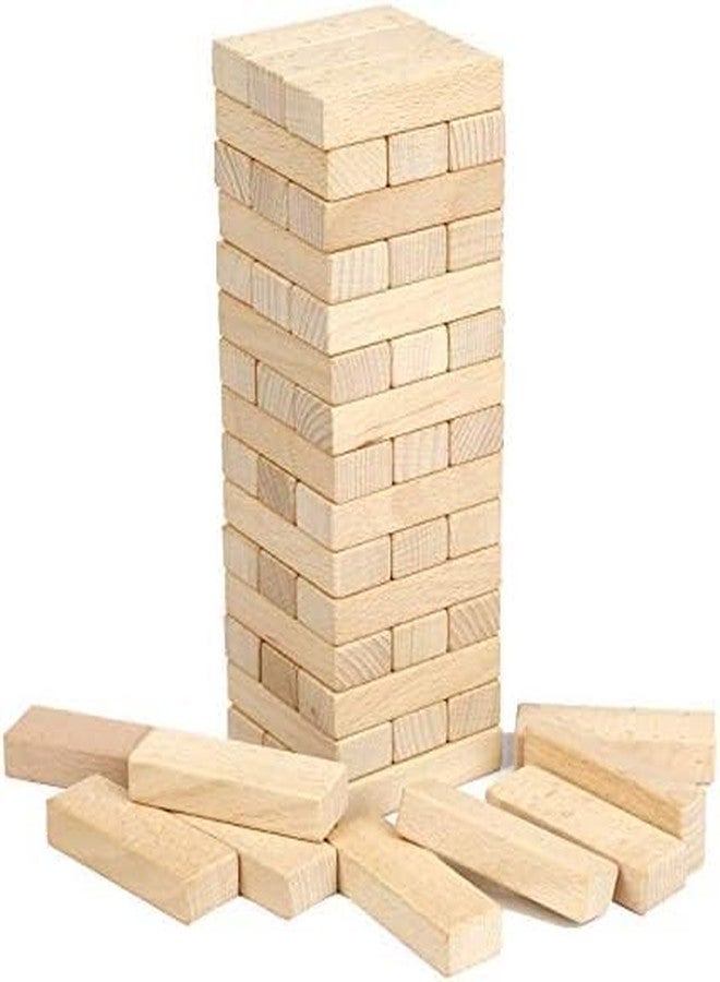 TVM Stacking Tower Game Blocks 54 Pieces, Shot Glass Drinking Night Party Games, Ideal for Birthay Gift, New Year, Christmas Gift Toys for Kids | Tumbling Tower Game - Image 1
