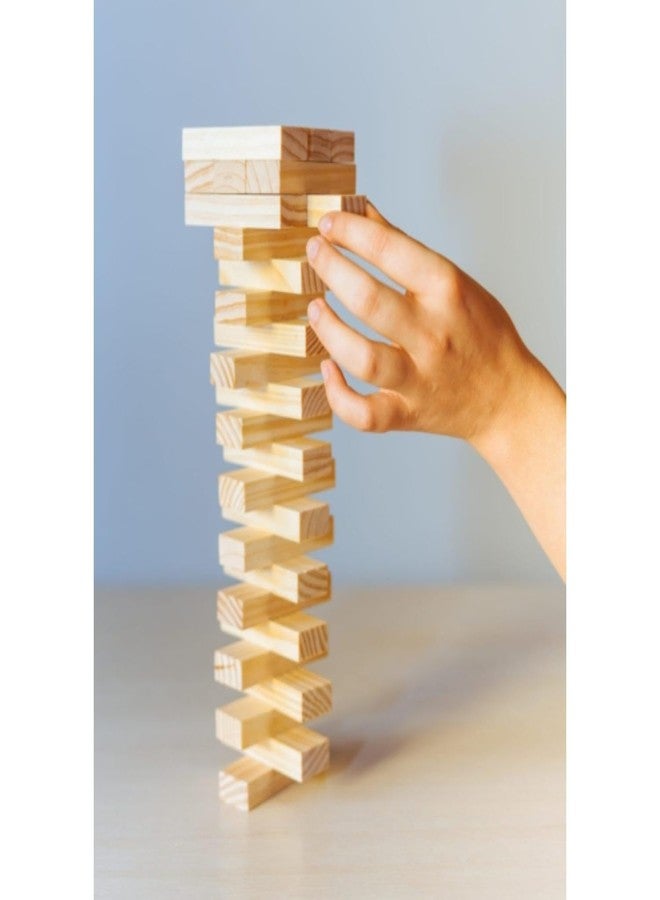 TVM Stacking Tower Game Blocks 54 Pieces, Shot Glass Drinking Night Party Games, Ideal for Birthay Gift, New Year, Christmas Gift Toys for Kids | Tumbling Tower Game - Image 5