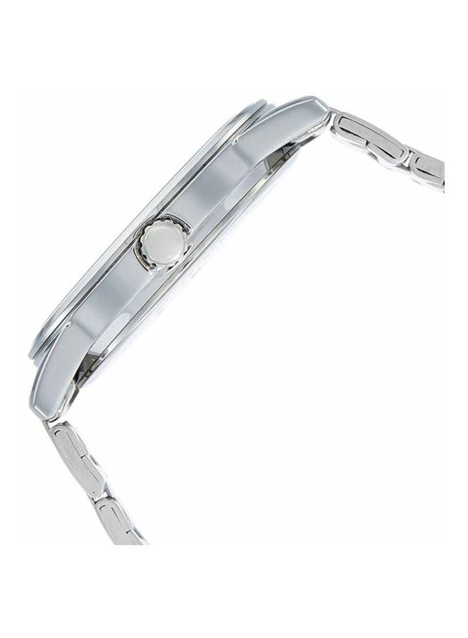 CASIO Men Water Resistant Analog Watch MTP-V001D-7 - 45 mm - Silver - Image 3