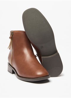 Lee Cooper Women's Solid Ankle Boots with Zip Closure  - Image 4