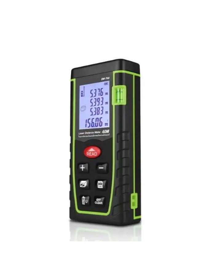 Generic - Portable Mini laser meter distance 40m Laser Distance Meter range finder Laser Tape Measure - Image 1