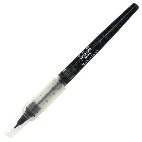 Kuretake ZIG Letter Pen COCOIRO Refill Extra-Fine, Black (LP-R-010S), black ink - Image 1