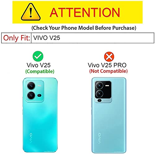Kapa Soft Full Fabric Protective Back Case Cover for Vivo V25 (5G) (Black), PC+Cloth - Image 2