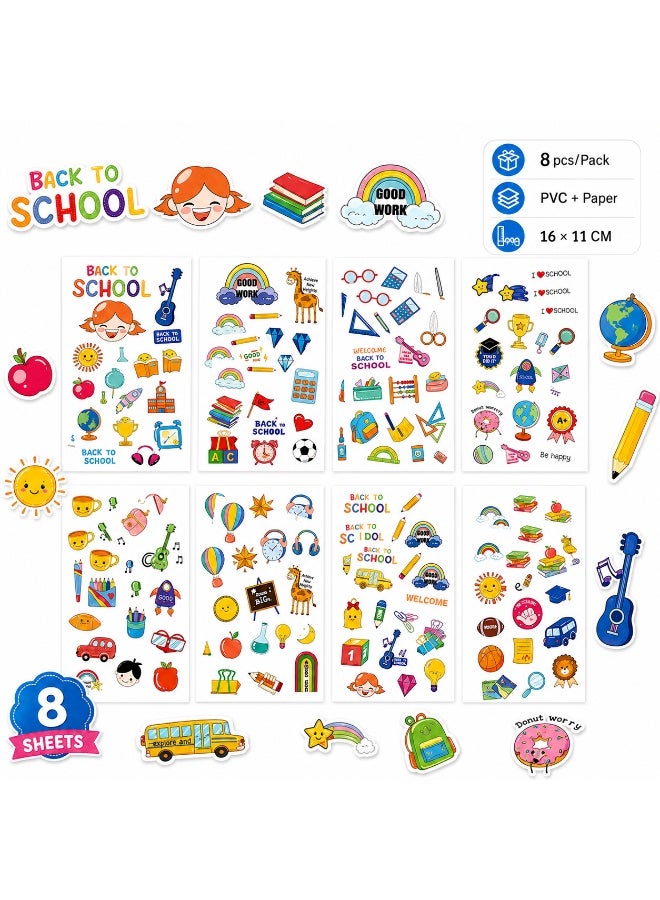 Kidzilla PVC and Paper Party Decorations Set for Classroom Celebrations and Events - Pack of 8, 16 x 11 cm, PVC + Paper - Image 5