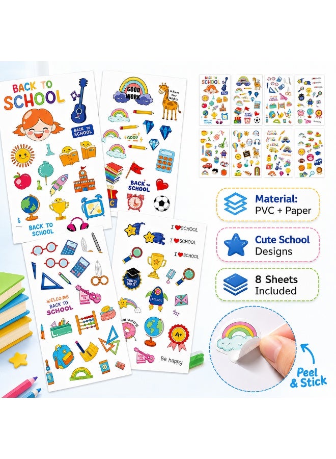 Kidzilla PVC and Paper Party Decorations Set for Classroom Celebrations and Events - Pack of 8, 16 x 11 cm, PVC + Paper - Image 4