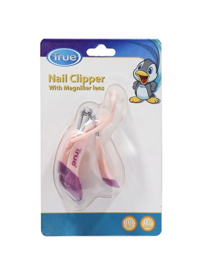 True TRUE Baby Nail Clipper With Magnifier Lens 