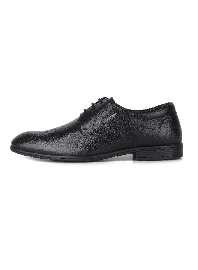 Red Chief Black Low Ankle Lace Up Formal Shoe - Rc3976Lr 001