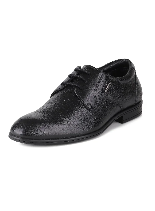 Red Chief Black Low Ankle Lace Up Formal Shoe - Rc3976Lr 001