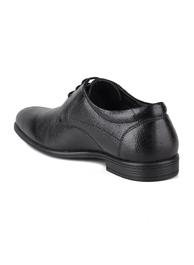 Red Chief Black Low Ankle Lace Up Formal Shoe - Rc3976Lr 001