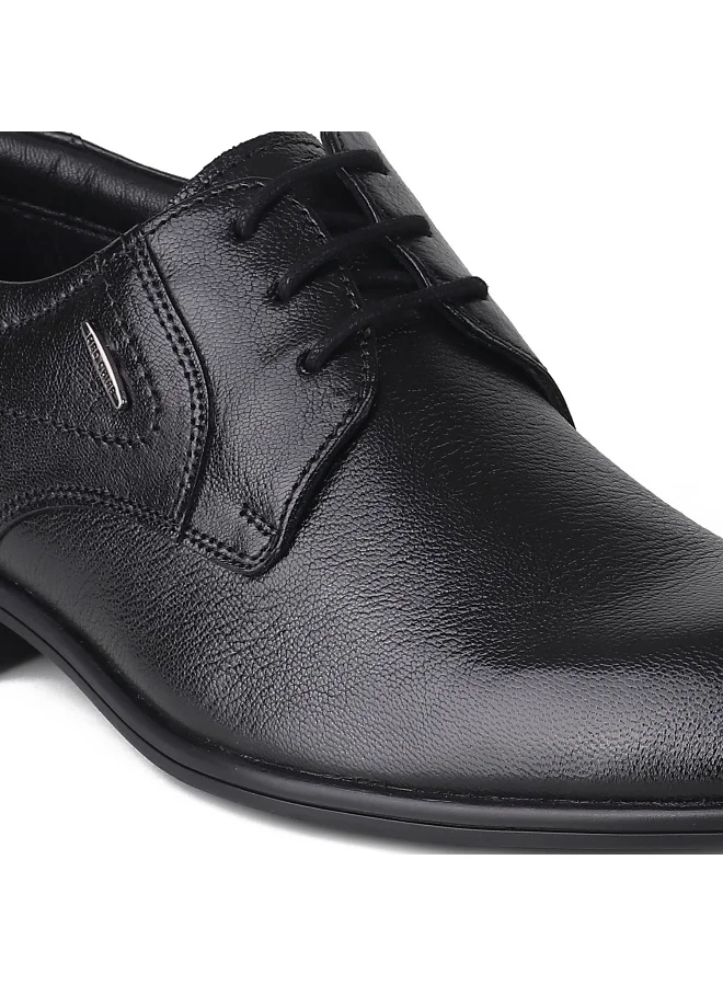 Red Chief Black Low Ankle Lace Up Formal Shoe - Rc3976Lr 001