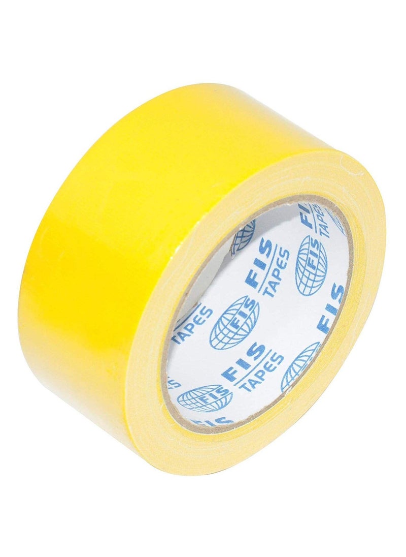 FIS Duct Tape 2" x 20yds Yellow 