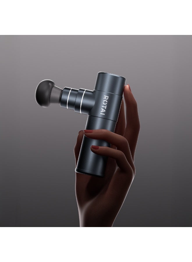 ROTAI G10 Pro Pocket Massage Gun | Compact Mini Muscle Massage Device with Quiet Motor, 4 Heads & 4 Speed Levels | Deep Tissue Relief for Back, Neck, Legs & Fitness Recovery - Image 4