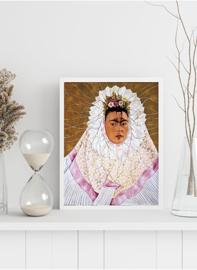 Generic - FRIDA KAHLO - Diego On My Mind (Self-Portrait as Tehuana) (Giclée Art Print of Classic Surrealist Painting) A4 A3 A2 also available Framed - Image 1