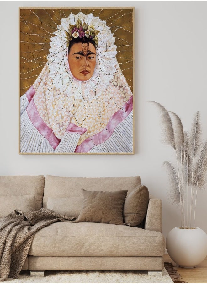 Generic - FRIDA KAHLO - Diego On My Mind (Self-Portrait as Tehuana) (Giclée Art Print of Classic Surrealist Painting) A4 A3 A2 also available Framed - Image 1
