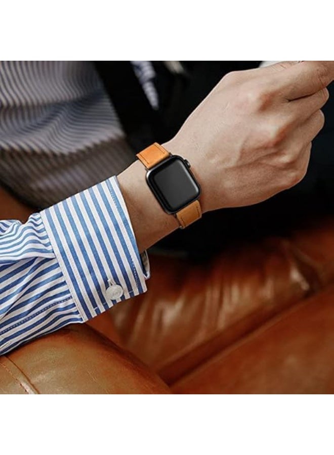 Compatible with Huawei Watch Fit 3/ Fit4/Fit4 Pro Strap for Women Men, Soft Flexible Leather Silicone Hybrid Sport Wristband Magnetic Buckle Bracelet Replacement Strap for Huawei Watch Fit3 - Image 4