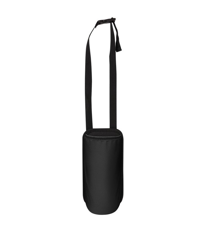 1pc Black Oxford Fabric Car Fire Extinguisher Organizer Durable Trunk Storage Holder With Seat Back Bracket For On Board Fire Extinguisher Mounting Car Accessories - Image 2