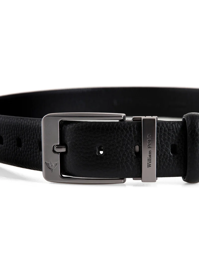 William Polo Williampolo Premium Italian Leather Men's Belt