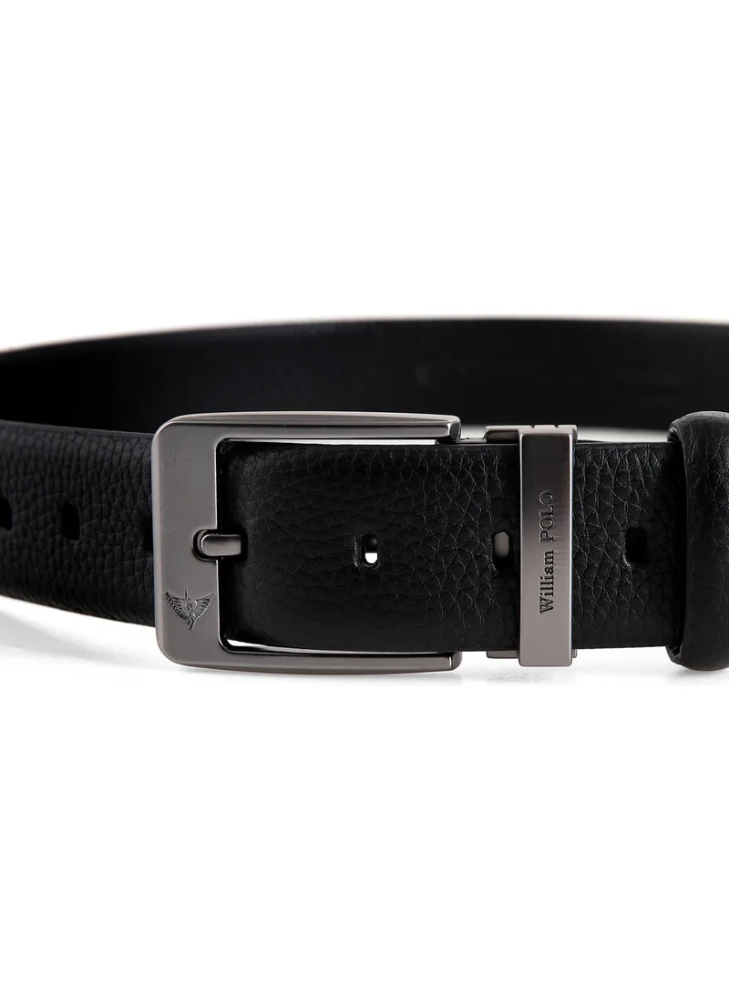 William Polo Williampolo Premium Italian Leather Men's Belt