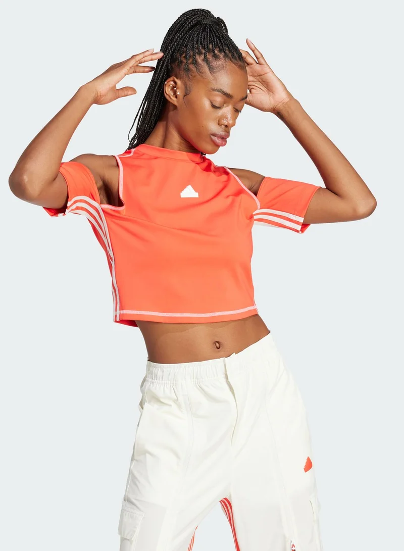 adidas تيشيرت قصير دانس