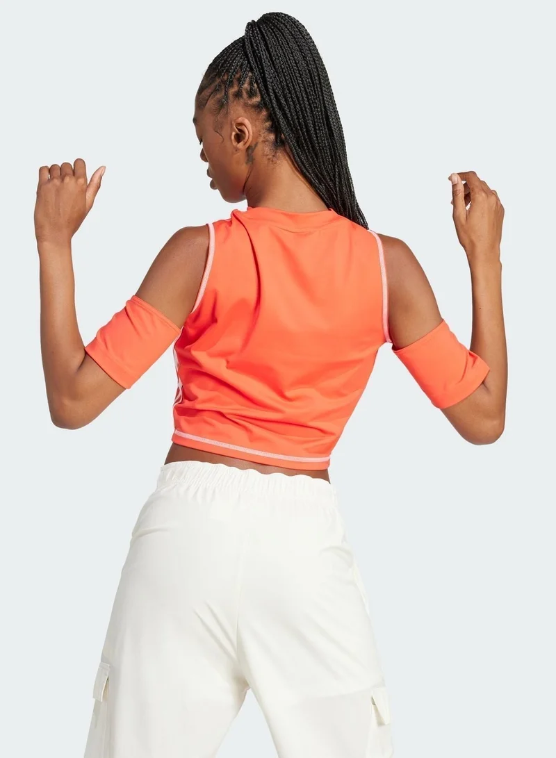 Adidas Dance Cropped T-Shirt