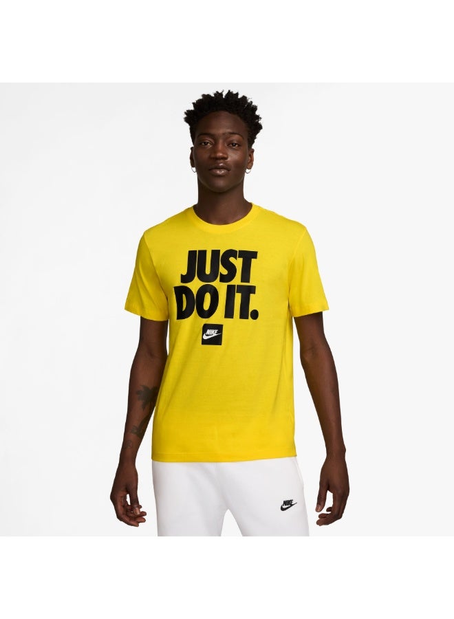 Nike Men’s Nike Sportswear Just Do It Verbiage T-Shirt - Image 2