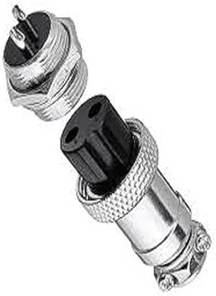 GX16-2 Pole Metal Male Female Panel Connector