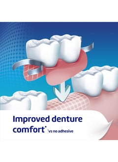 Poligrip Denture Adhesive Cream, False Teeth and Partials Fixative, Ultra, 40 g  - Image 4